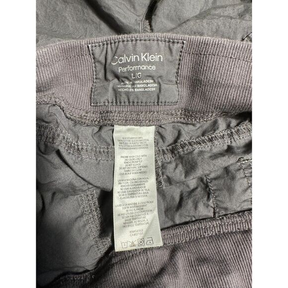 Calvin Klein Performance Gray Cargo Capris Size Large - Picture 5 of 9